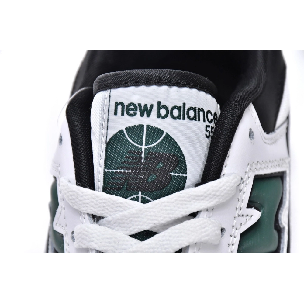 New Balance 550 White Green Black BB550LE1