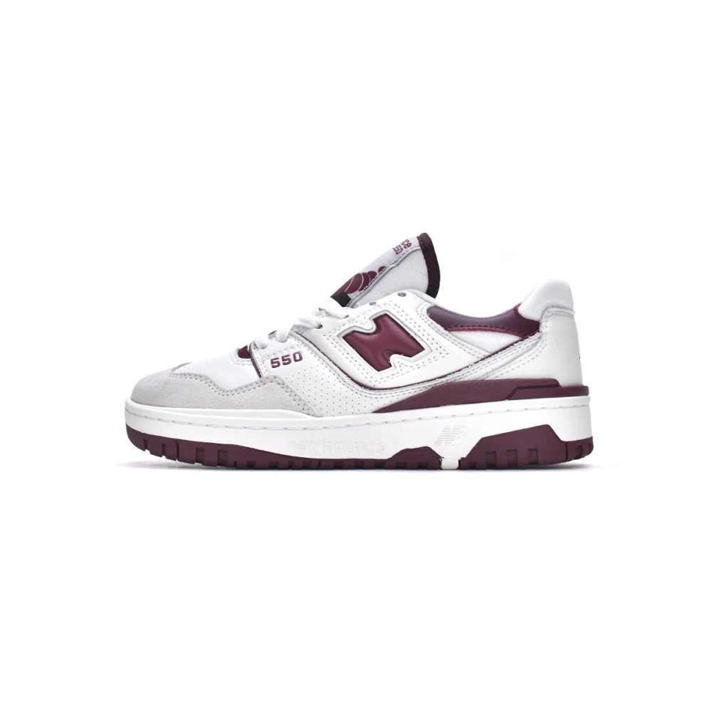 New Balance 550 Sea Salt Burgundy BB550LI1
