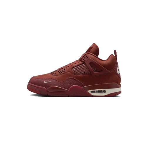 Air Jordan 4 Retro OG Brick by Brick x Nigel Sylvester Orange Brown HF4340-800
