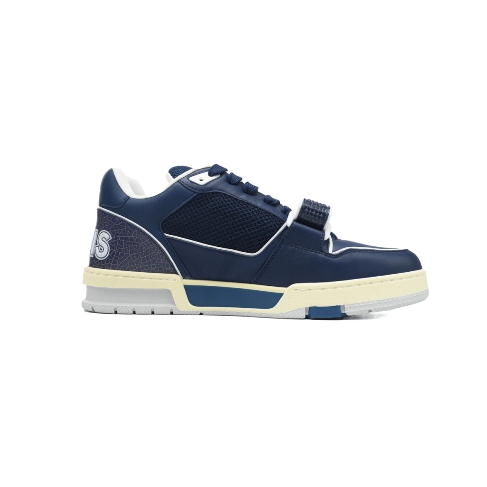 Louis Vuitton Trainer Navy Mesh 1A9DEF