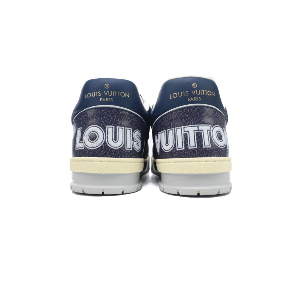 Louis Vuitton Trainer Navy Mesh 1A9DEF