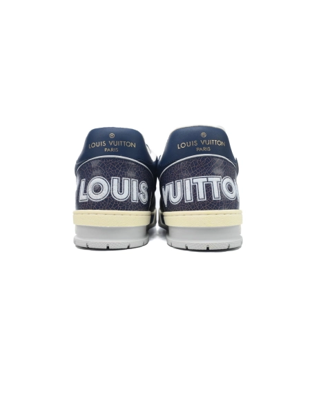 Louis Vuitton Trainer Navy Mesh 1A9DEF