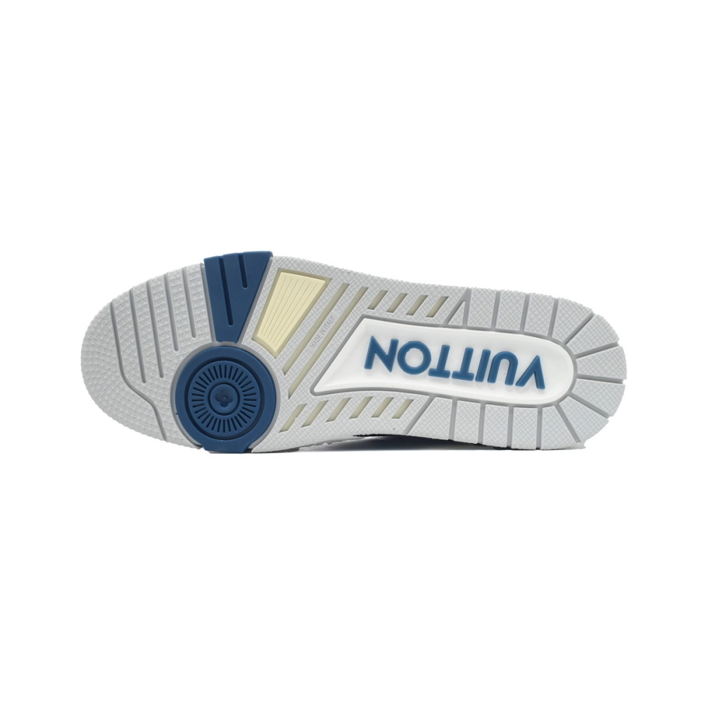 Louis Vuitton Trainer Navy Mesh 1A9DEF