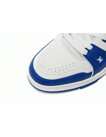 Louis Vuitton Trainer 54 Signature Blue White