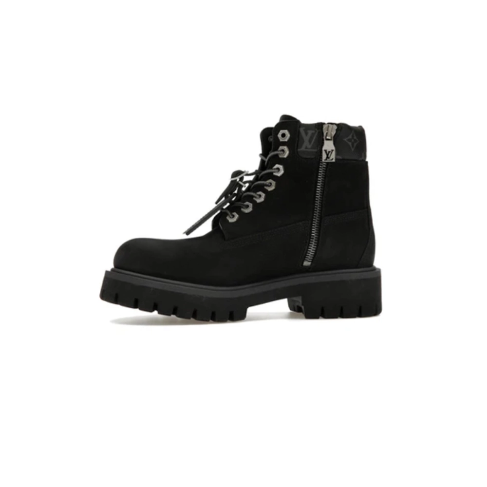 Louis Vuitton Timberland 6 Ankle Boot Black 1AD75A