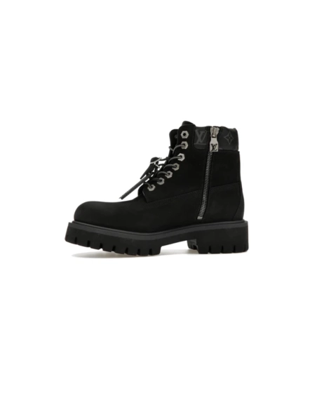 Louis Vuitton Timberland 6 Ankle Boot Black 1AD75A