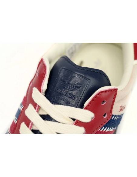 Adidas Samba Vegan /OG Beige Blue Red ID6023