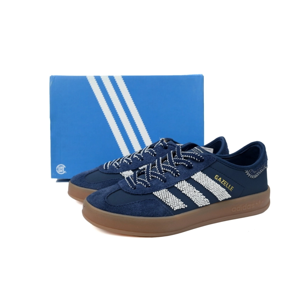 Adidas Gazelle Indoor x CLOT Collegiate Navy Off White IH3725