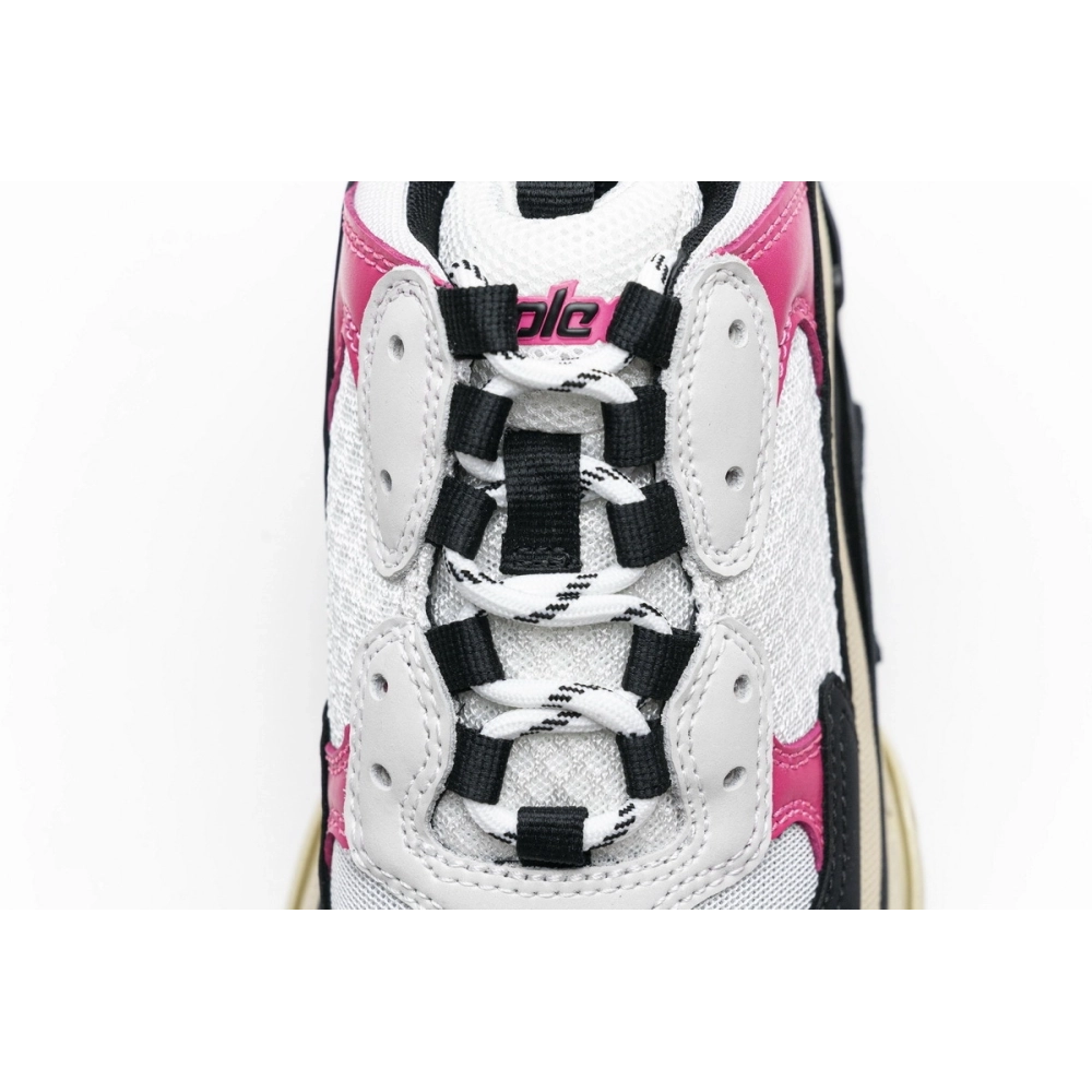 Balenciaga Triple S Black Pink 483513 W06E8 8080