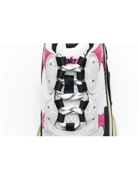 Balenciaga Triple S Black Pink 483513 W06E8 8080