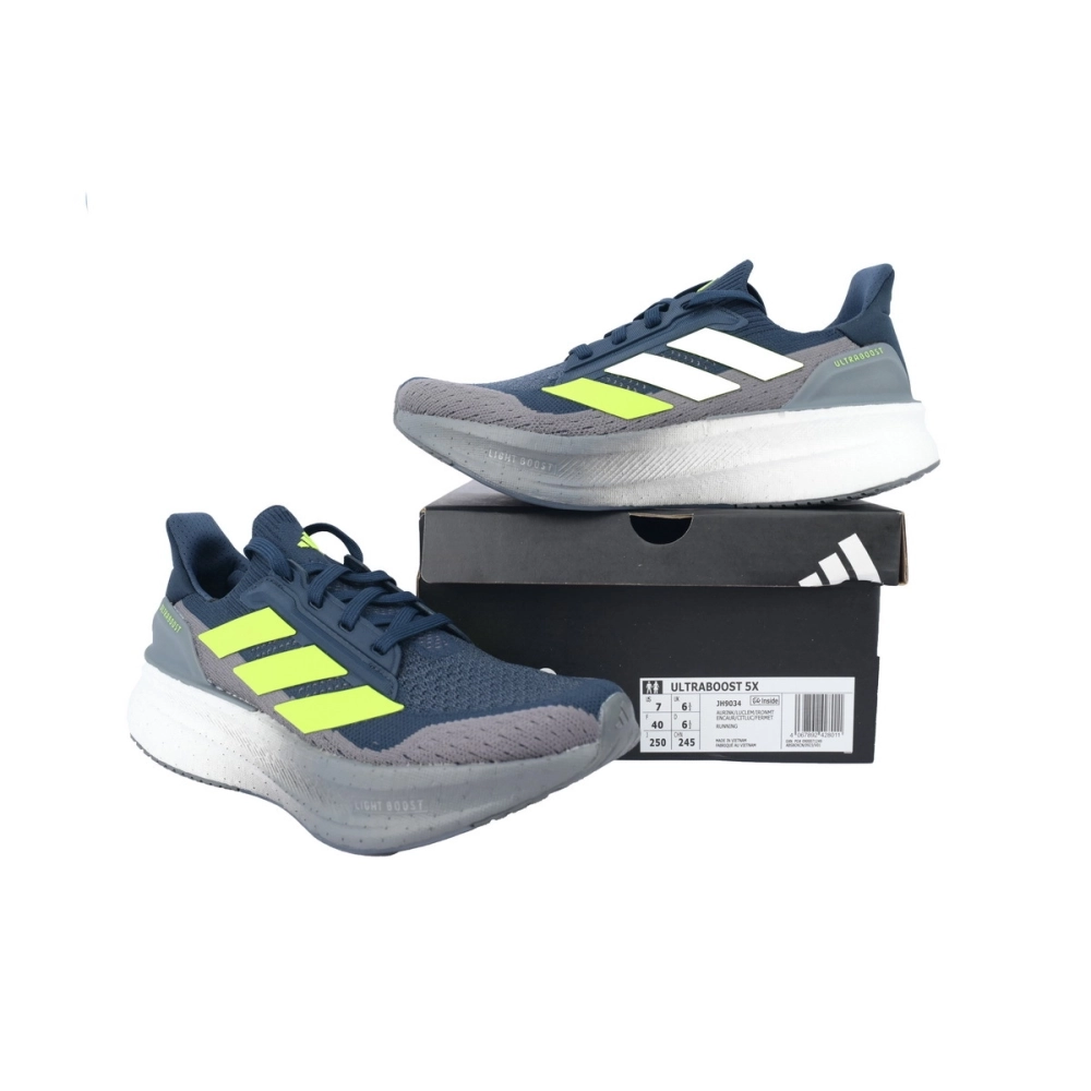 Adidas UltraBoost 5X Aurora Ink Lucid Lemon JH9034