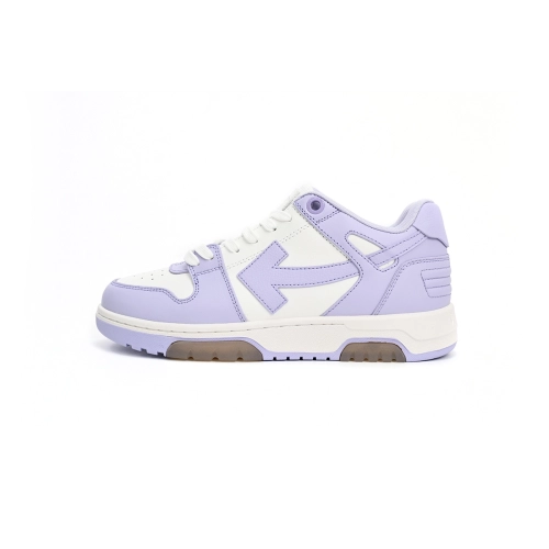 Off-White Out Of Office Calf Leather White Lilac OWIA259R21LEA0010131