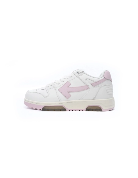 Off-White Out Of Office OOO Low Tops White Pink OFIA259F21LEA0010130