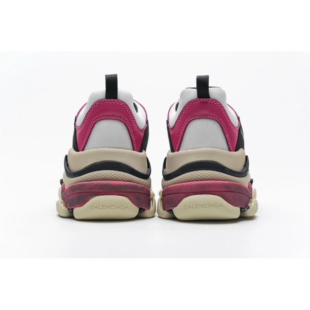 Balenciaga Triple S Black Pink 483513 W06E8 8080