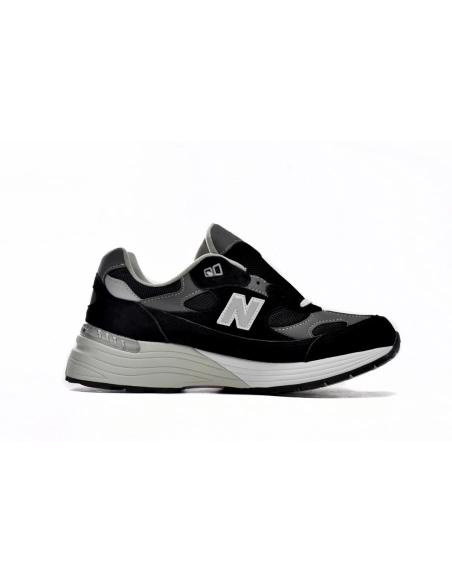 New Balance 992 Black Grey Suede M992EB