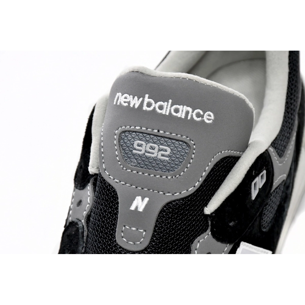New Balance 992 Black Grey Suede M992EB