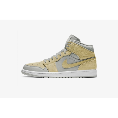 Air Jordan 1 Mid Mixed Textures Yellow DA4666-001
