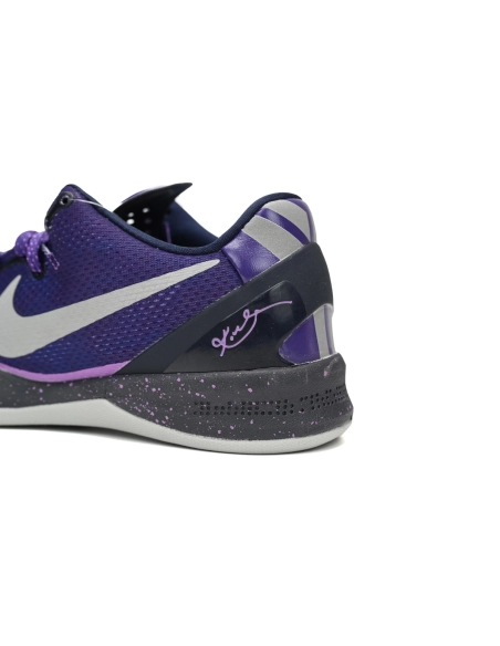 Nike Kobe 8 Playoffs Purple Platinum 555035-500