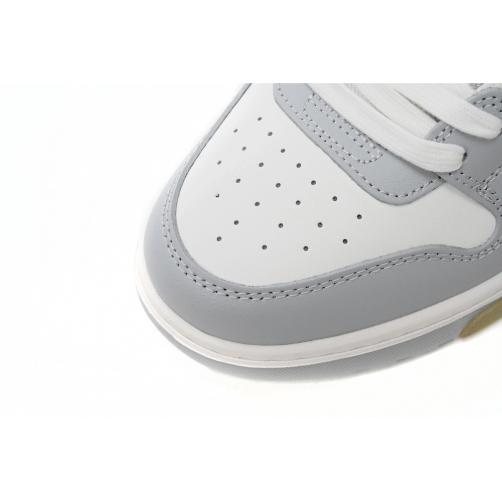 Off-White Out Of Office OOO Low Tops Grey White OMIA189F22LEA0010109