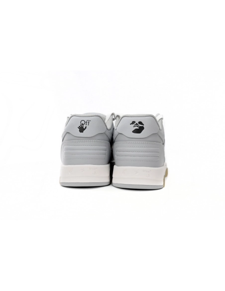 Off-White Out Of Office OOO Low Tops Grey White OMIA189F22LEA0010109
