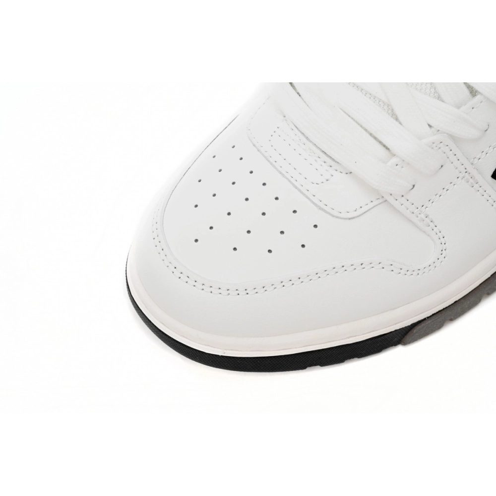 Off-White Out Of Office OOO 30 MM Low Tops Black White OMIA189C99LEA0040110