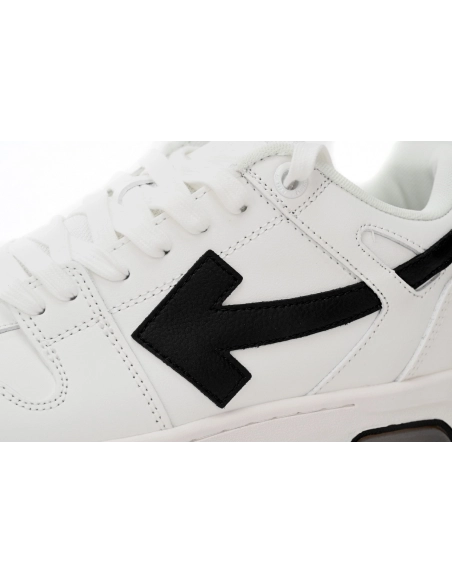 Off-White Out Of Office OOO 30 MM Low Tops Black White OMIA189C99LEA0040110