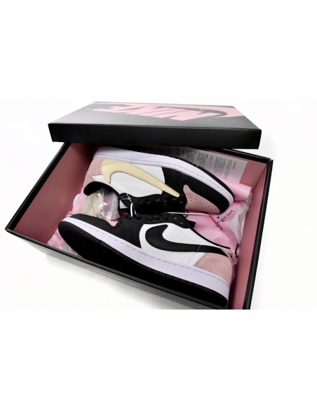 Travis Scott x Air Jordan 1 Low Black Red DM7866-066