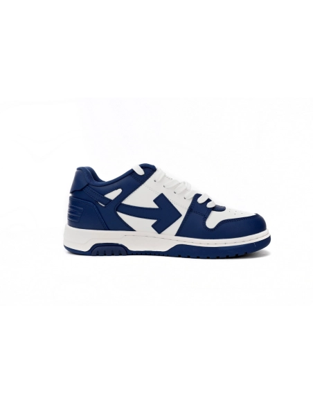 Off-White Out Of Office OOO Low Tops Dark Blue White OMIA189S22LEA0010142