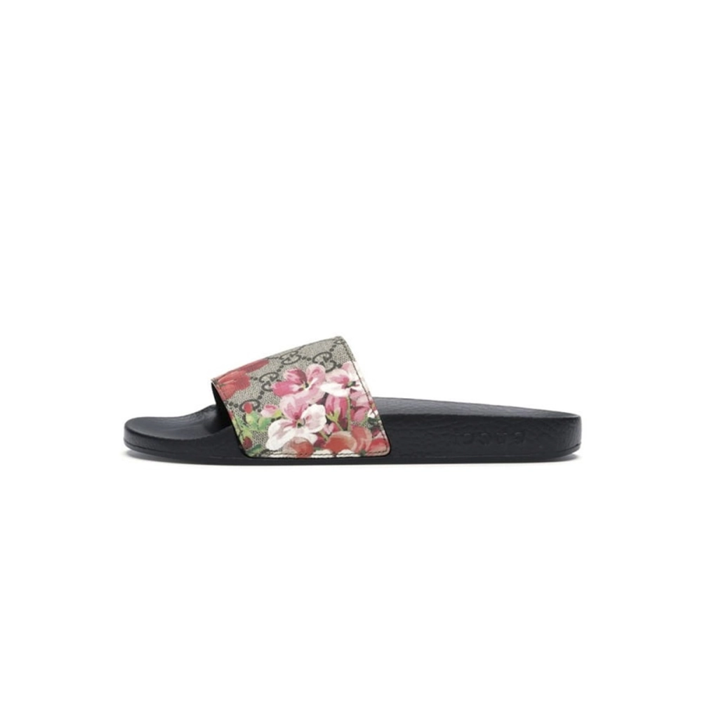 Gucci Slides Bloom Supreme Sandals