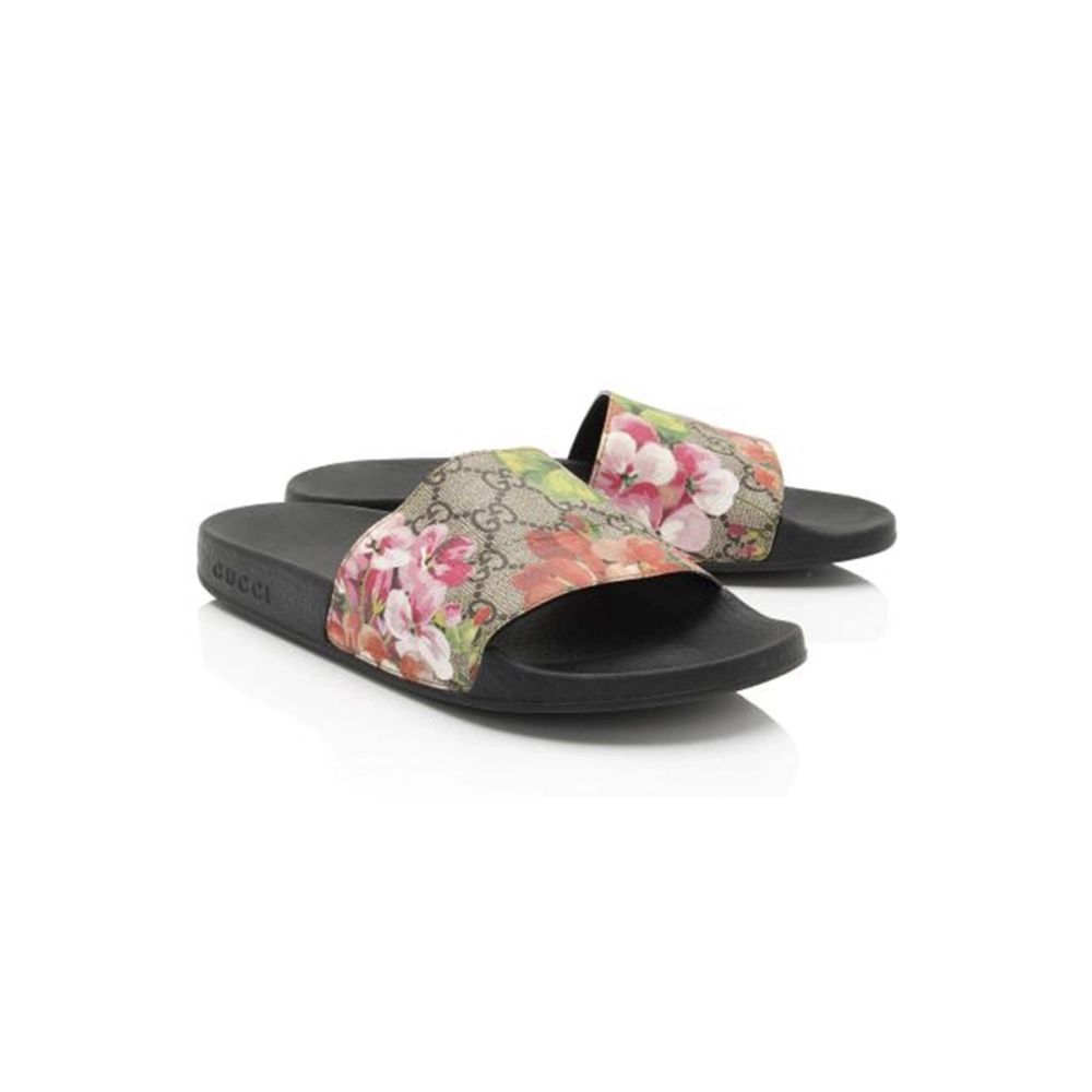 Gucci Slides Bloom Supreme Sandals