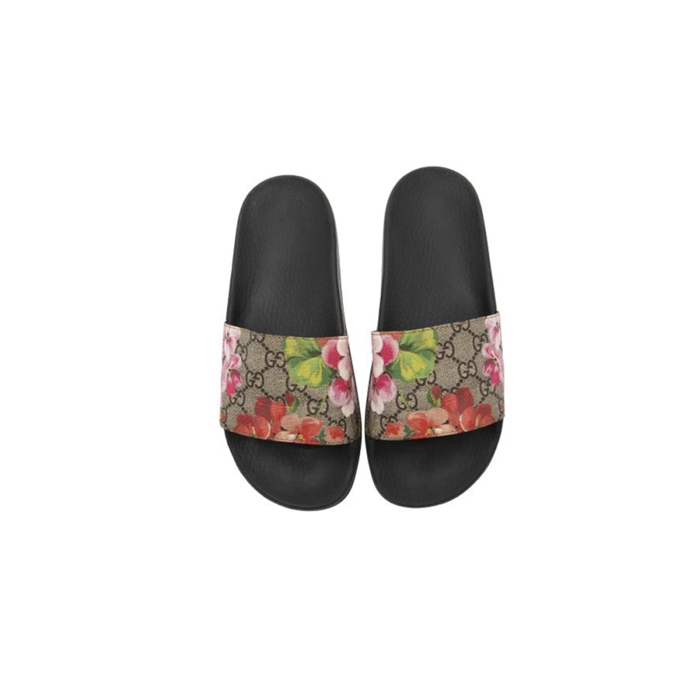 Gucci Slides Bloom Supreme Sandals