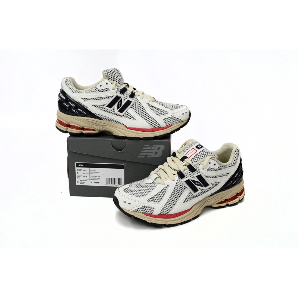New Balance 1906R Sea Salt Eclipse True Red M1906RR