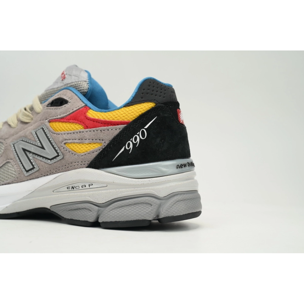 New Balance 990 Red Yellow And Blue M990TS3