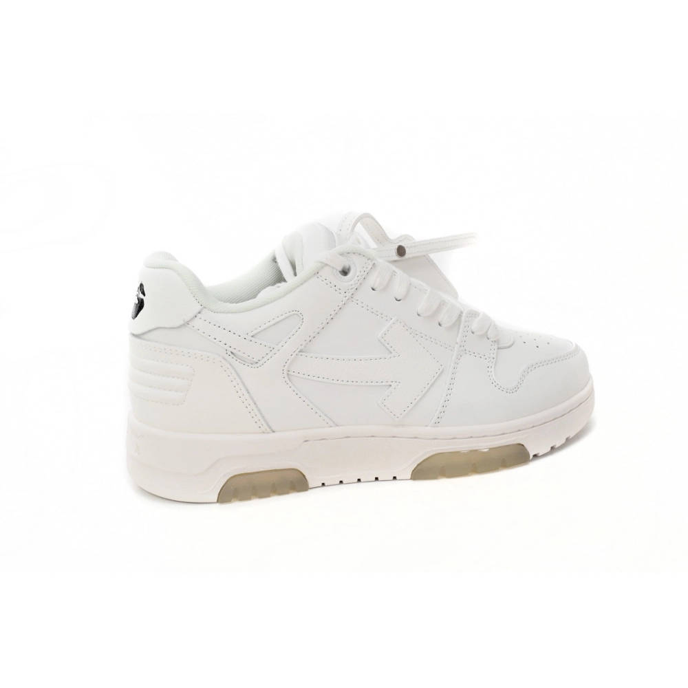 Off-White Out Of Office OOO Low Tops Triple White OMIA189C99LEA0010100