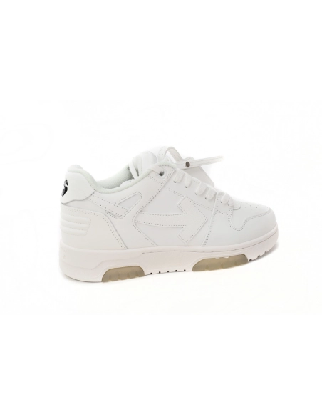 Off-White Out Of Office OOO Low Tops Triple White OMIA189C99LEA0010100