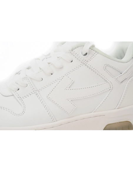 Off-White Out Of Office OOO Low Tops Triple White OMIA189C99LEA0010100