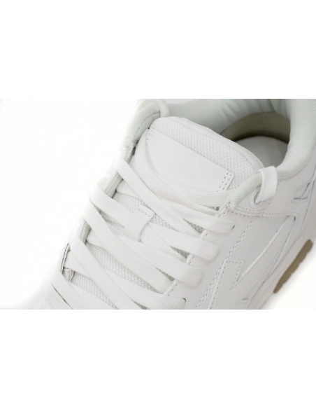 Off-White Out Of Office OOO Low Tops Triple White OMIA189C99LEA0010100