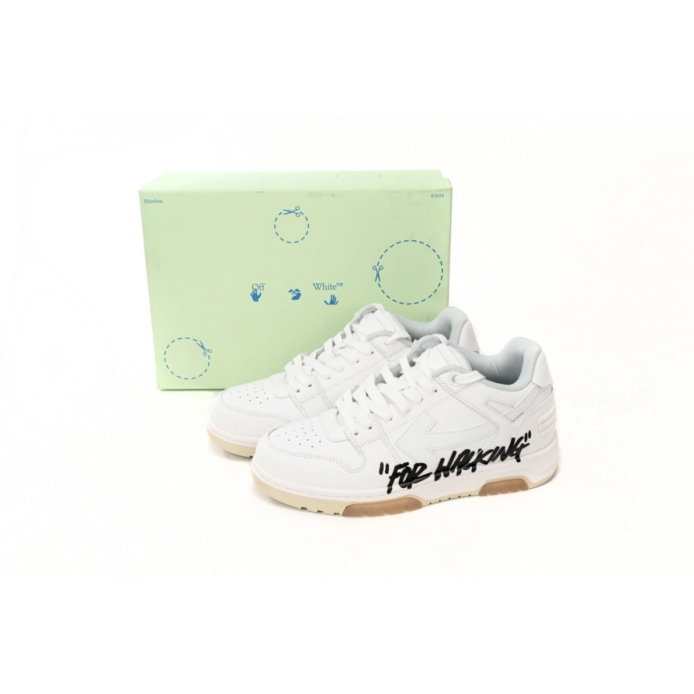 Off-White Out Of Office OOO Low For Walking White Black OWIA259C99LEA0020110