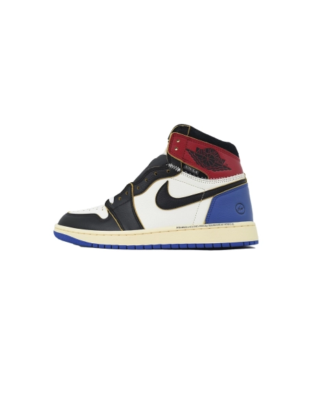 Union LA x Air Jordan 1 Mid Retro Black White Blue IO7847-002