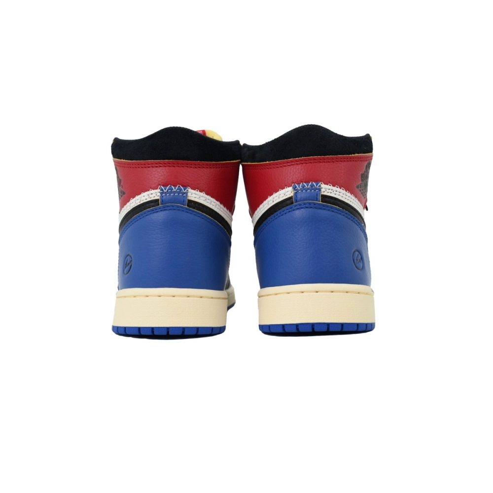 Union LA x Air Jordan 1 Mid Retro Black White Blue IO7847-002