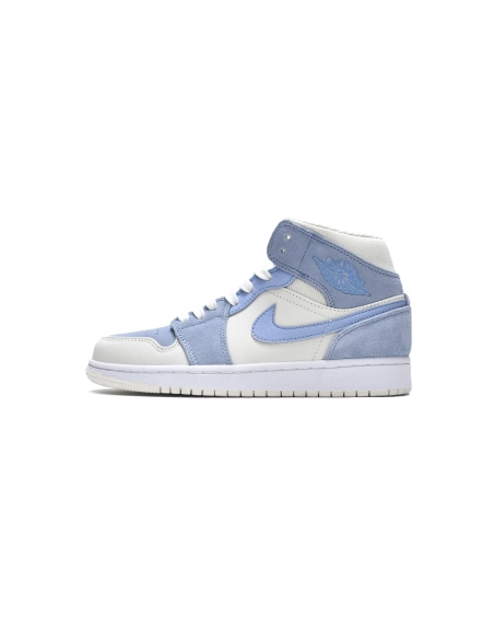 Air Jordan 1 Mid Mixed Textures Blue DA4666-100