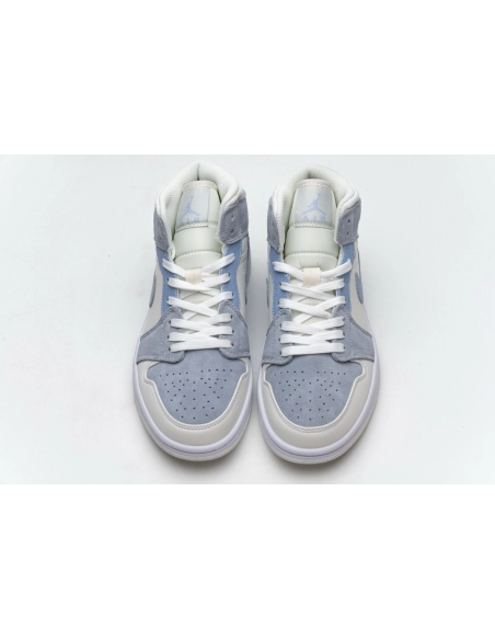 Air Jordan 1 Mid Mixed Textures Blue DA4666-100