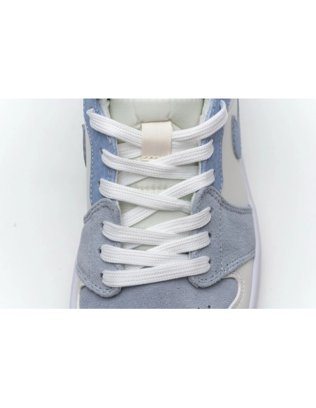 Air Jordan 1 Mid Mixed Textures Blue DA4666-100