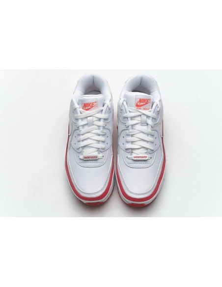 Nike Air Max 90 Undefeated White Solar Red CJ7197-103