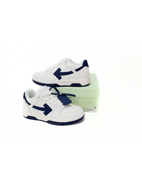 Off-White Out Of Office OOO Low White Navy OWIA259F21LEA0010142
