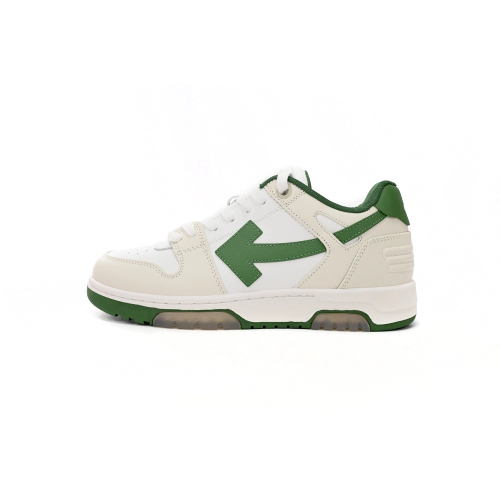 Off-White Out Of Office White Green OMIA189C99LEA0010455