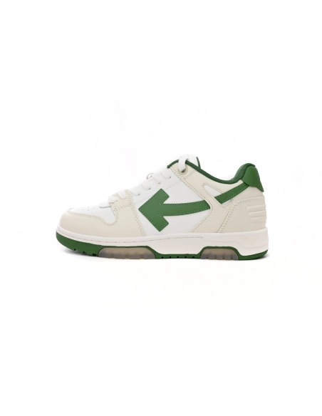 Off-White Out Of Office White Green OMIA189C99LEA0010455