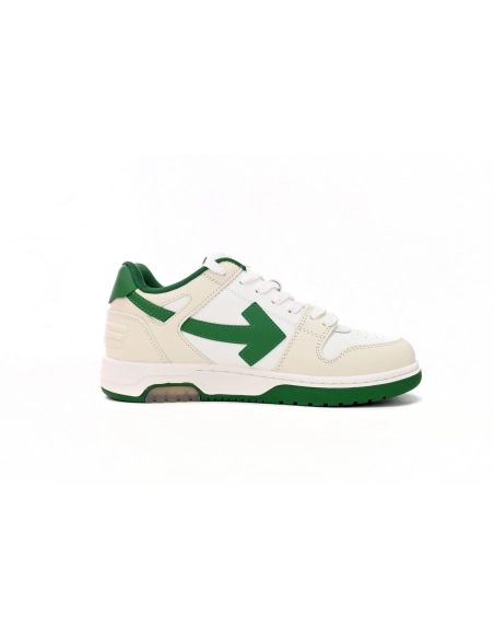 Off-White Out Of Office White Green OMIA189C99LEA0010455