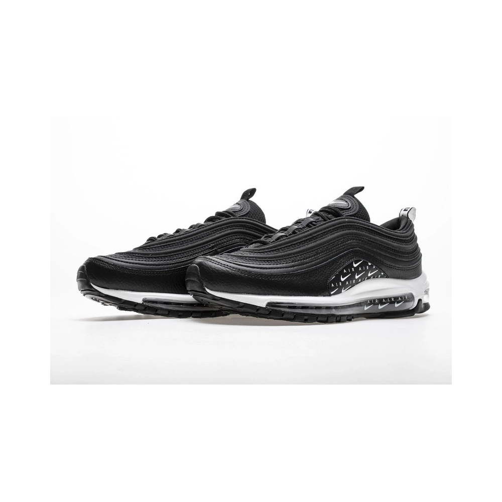 Nike Air Max 97 Swoosh Air Logos Black White AR7621-001