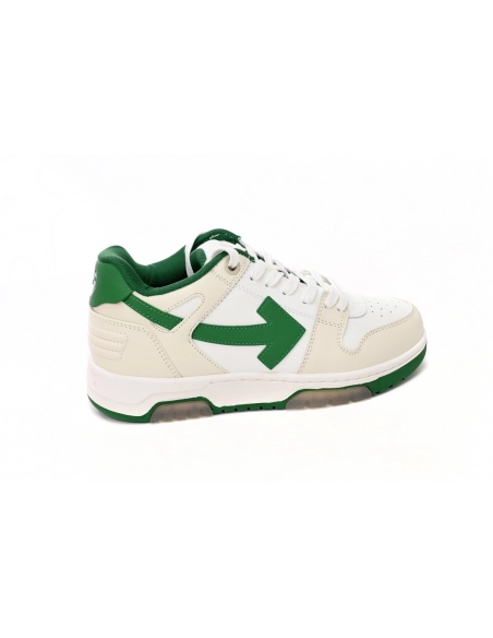 Off-White Out Of Office White Green OMIA189C99LEA0010455